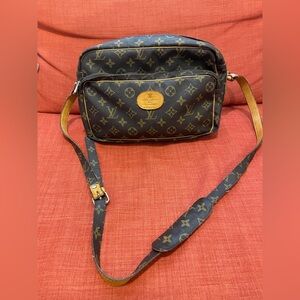 Louis Vuitton Brown Monogram Crossbody Bag